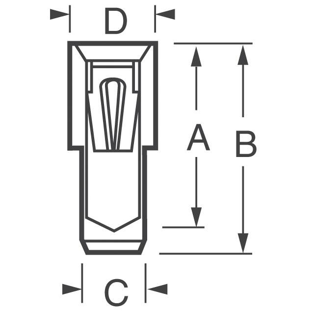0665-0-15-15-30-27-10-0 Mill-Max Manufacturing Corp.  Connettori a presa per pin PC